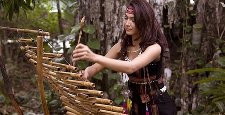 เอกลักษณ์เครื่องดนตรีไม้ไผ่ของเวียดนาม